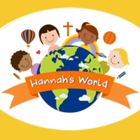 The logo for Hannah's World.