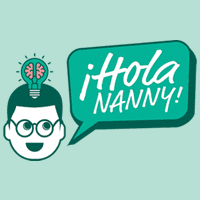 Hola Nanny badge